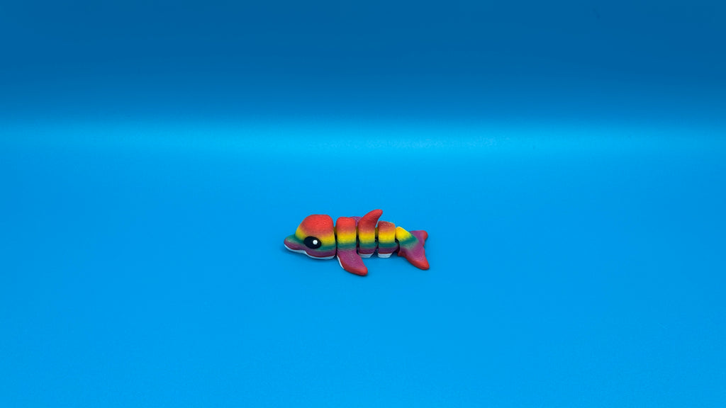 Mini Rainbow Dolphin