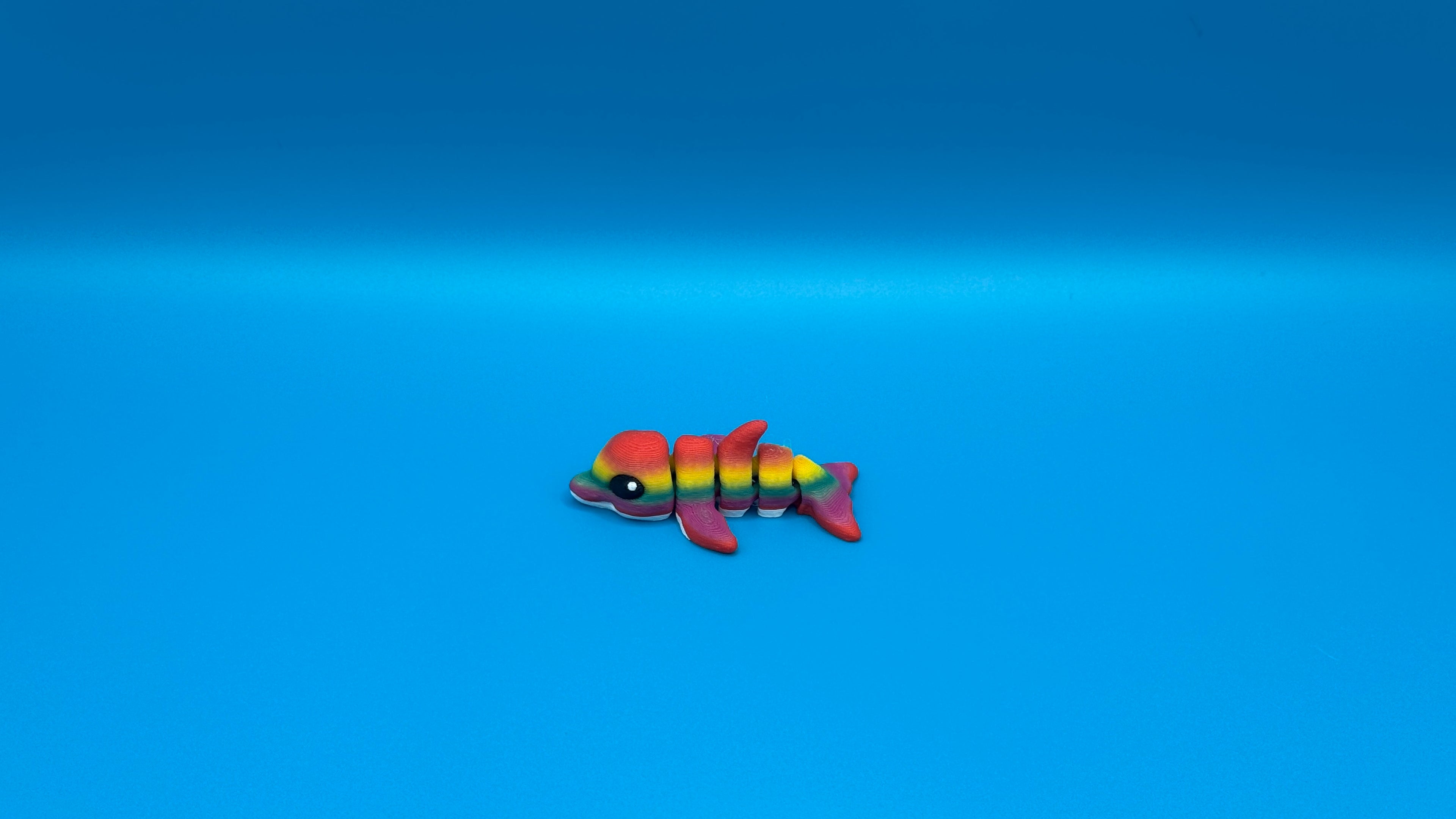 Mini Rainbow Dolphin