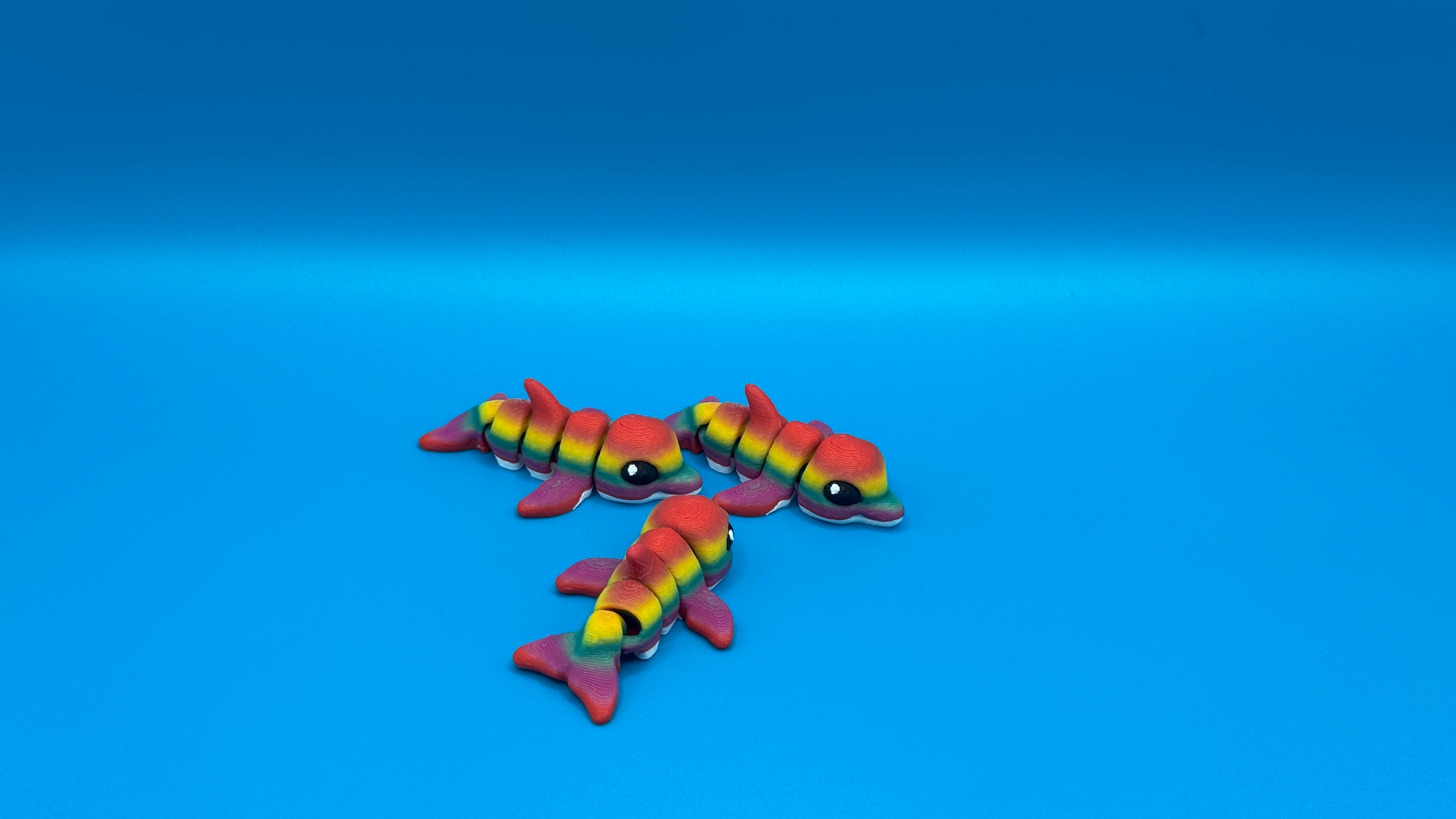 Mini Rainbow Dolphin