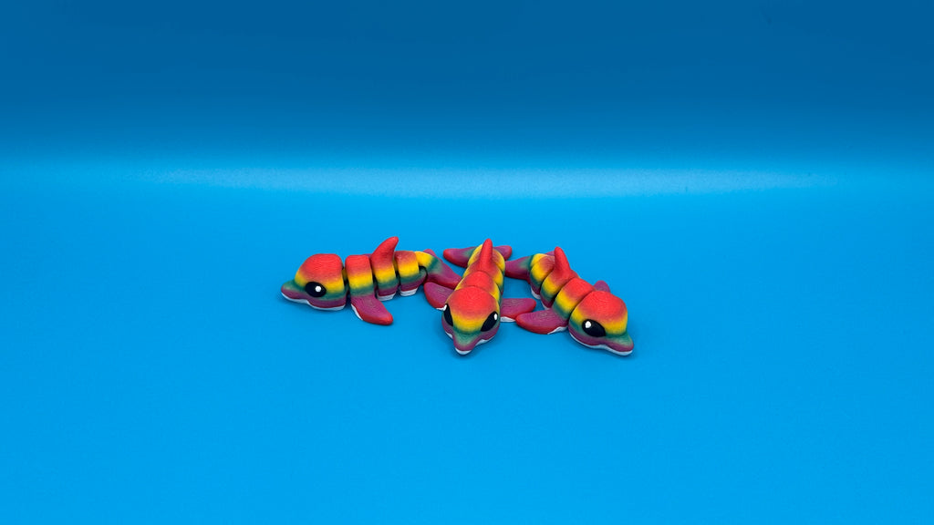 Mini Rainbow Dolphin