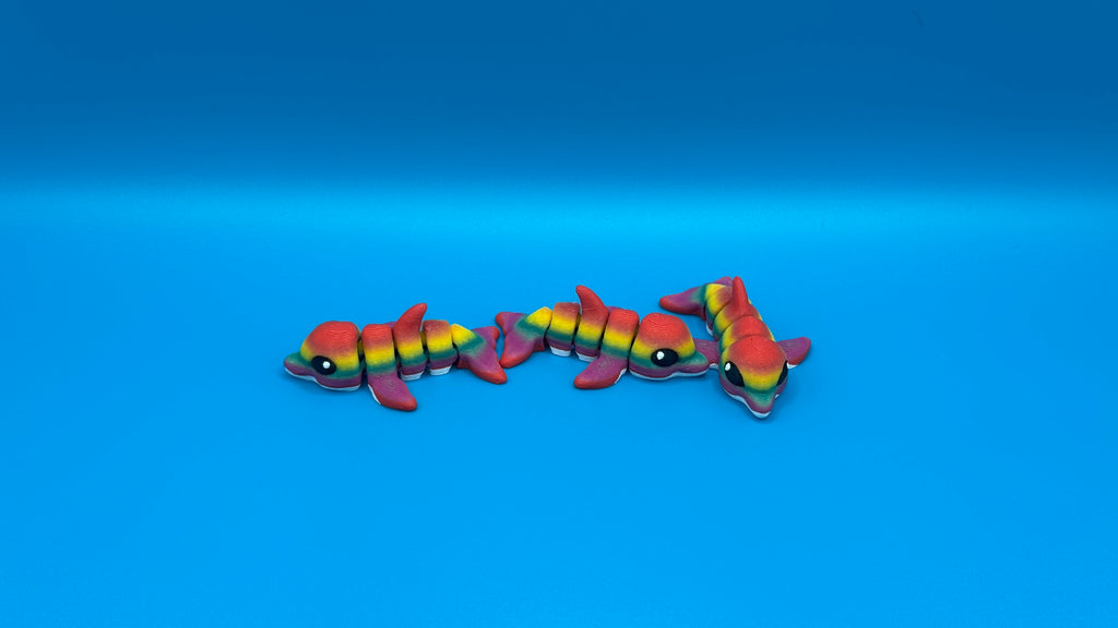 Mini Rainbow Dolphin
