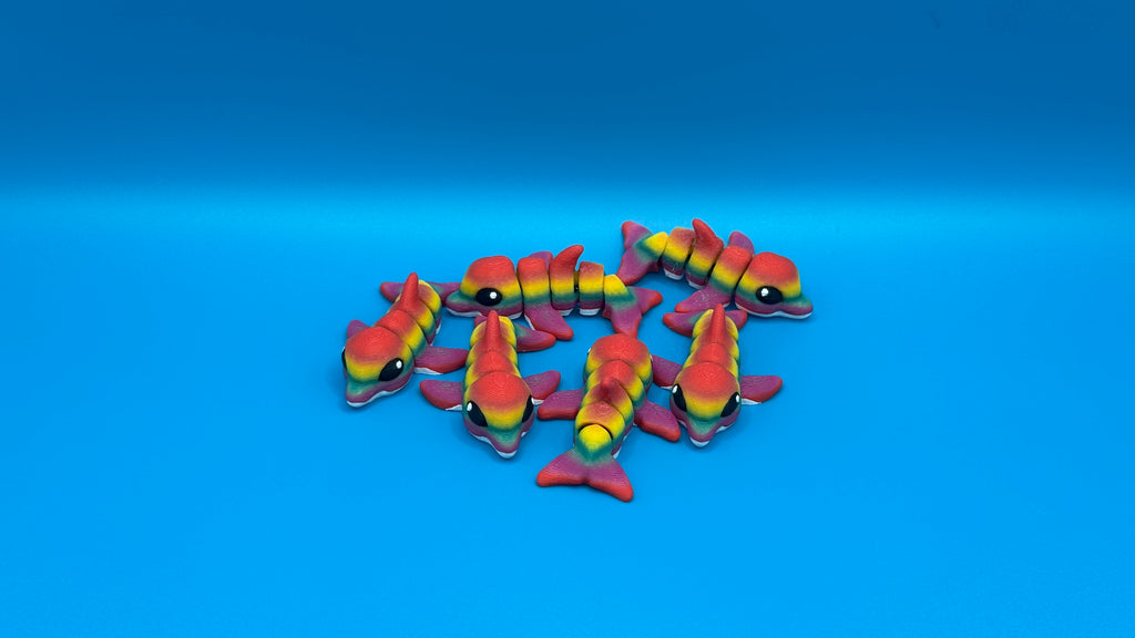 Mini Rainbow Dolphin